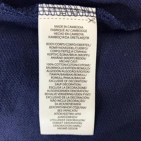 Ralph Lauren Polo Cruise Navy polo shirt Boys Large 14-16 - Picture 7 of 7